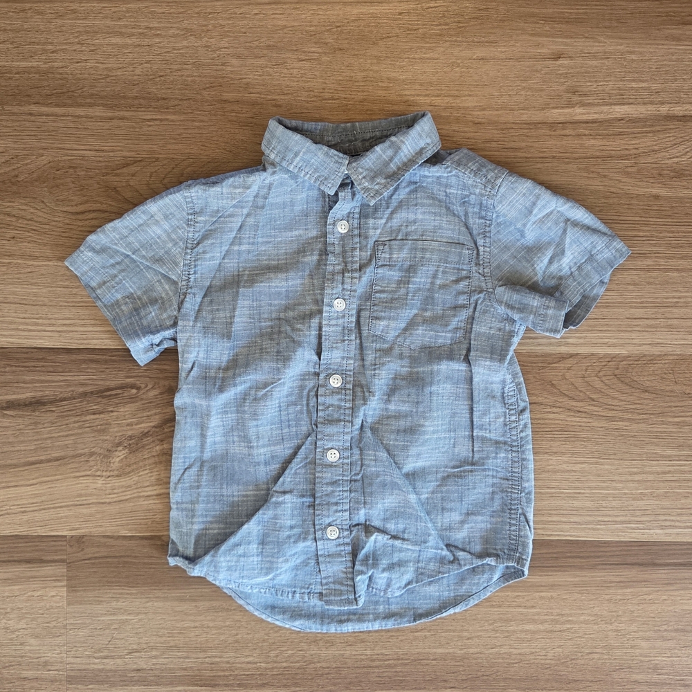 Cat & Jack Light Blue Button Down Shirt